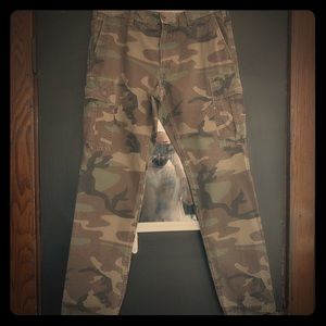 Polo Ralph Lauren Slim Fit Camo Cargo Trousers